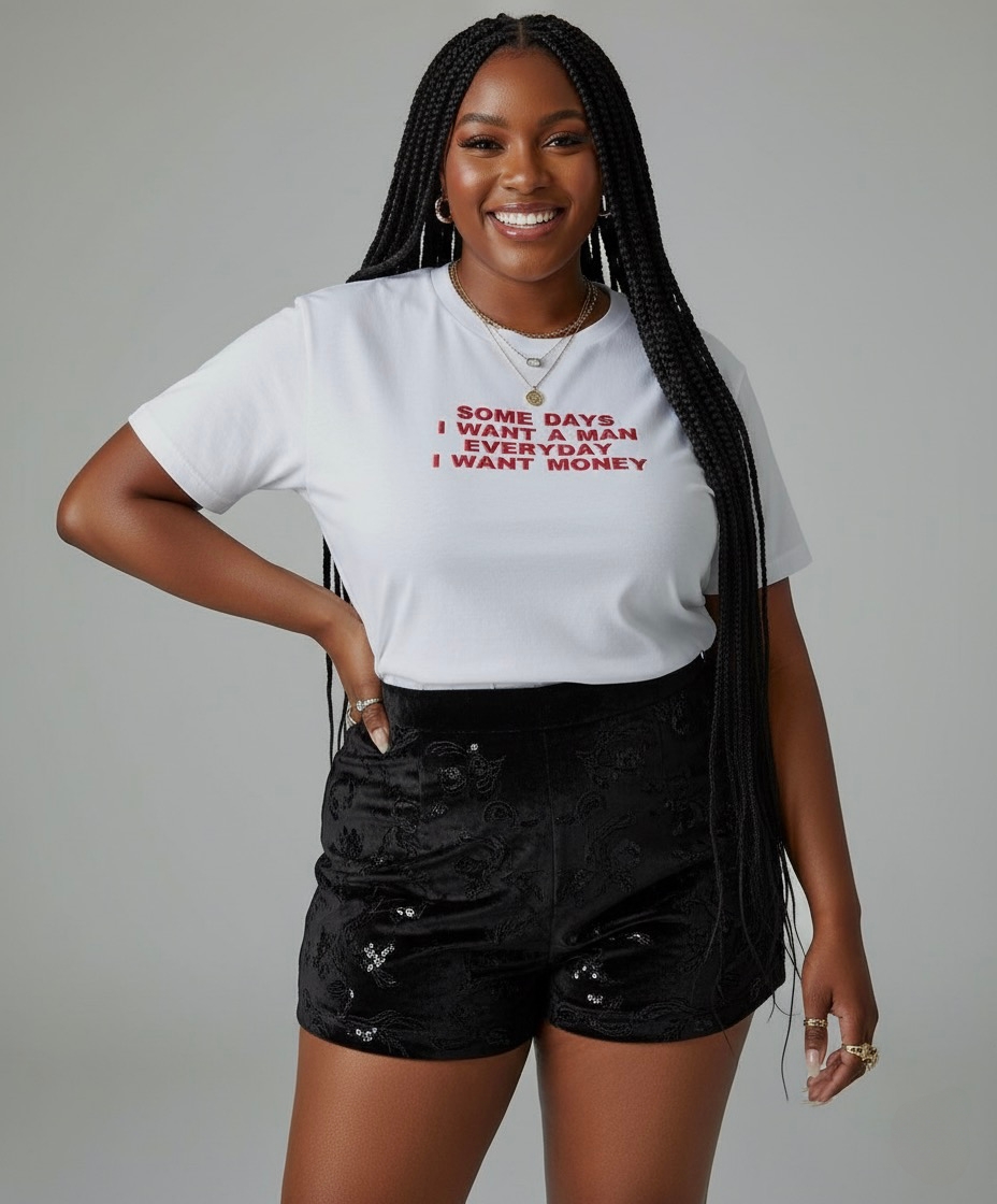 Want Money Everyday Tee.