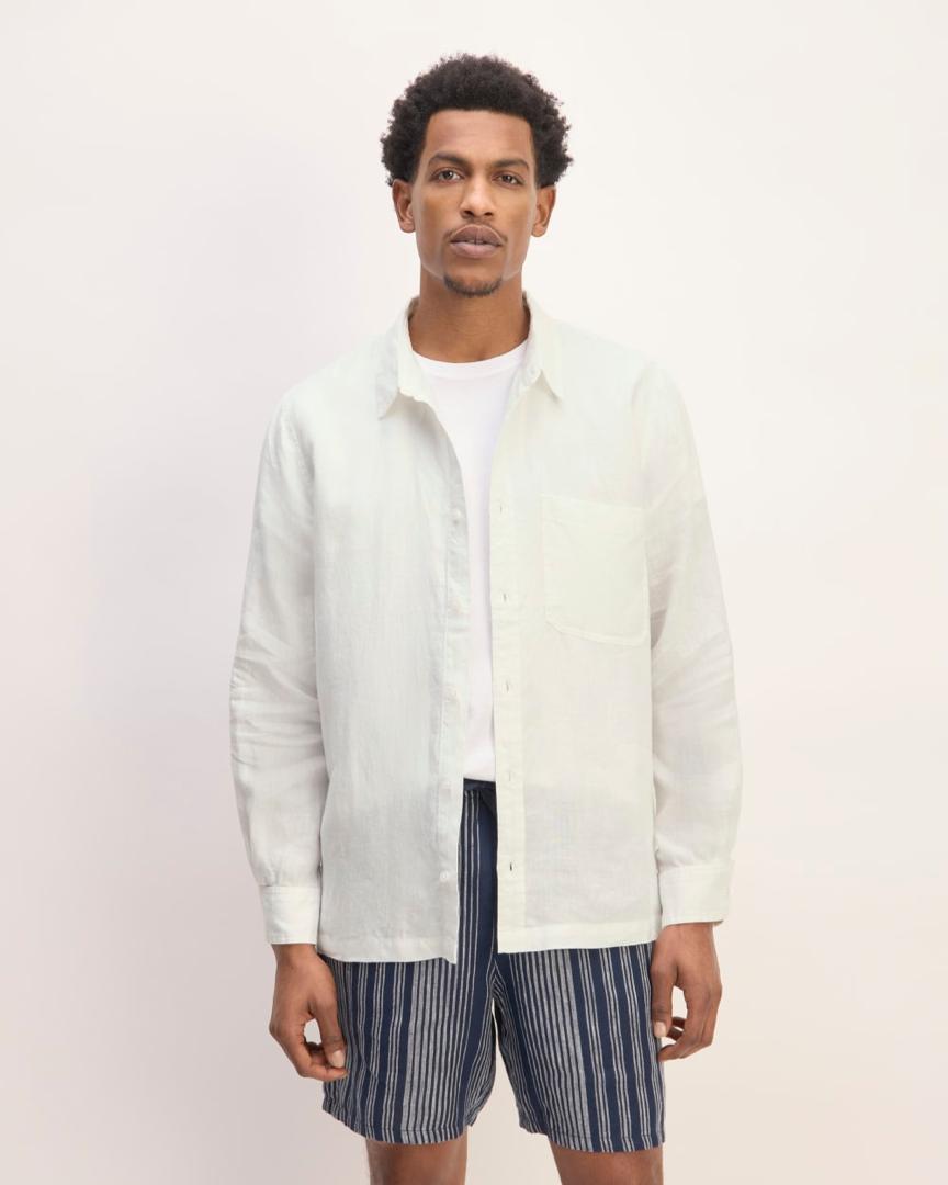 Comfy Linen Shirt x Offwhite.