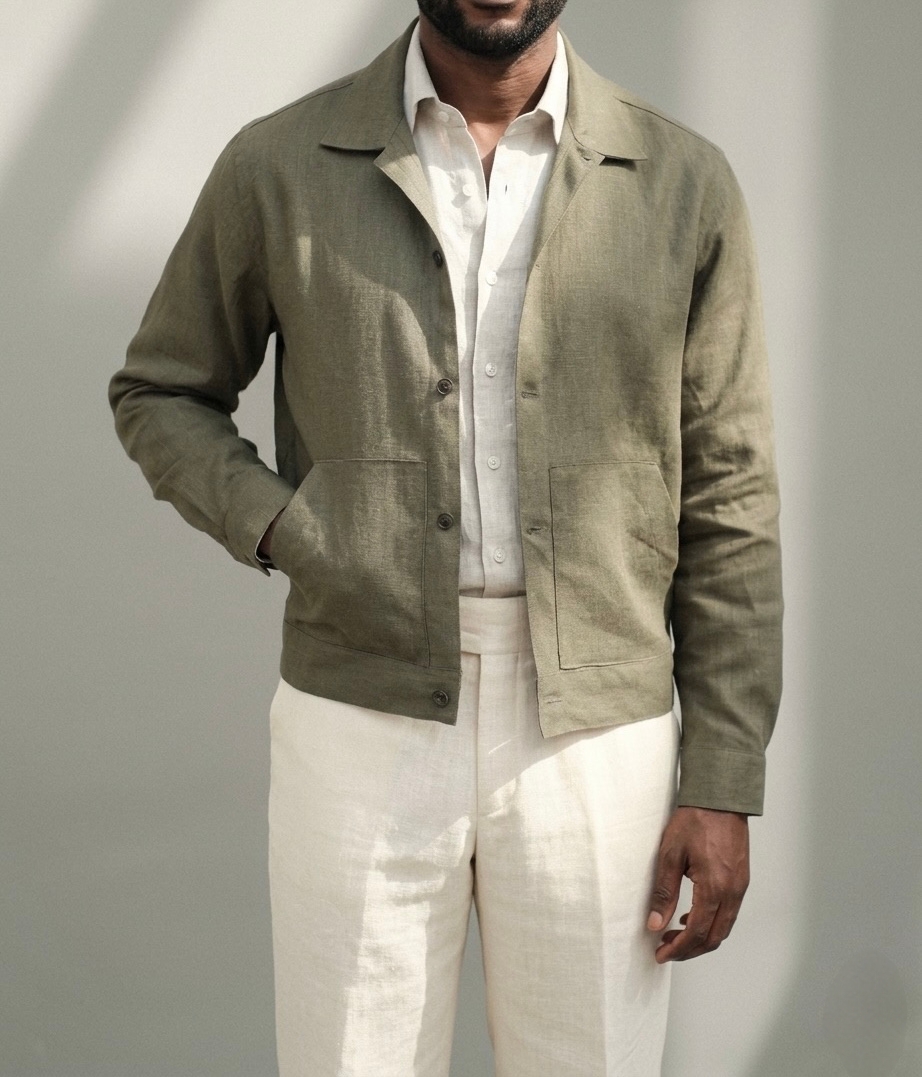 Linen Utility Shirt