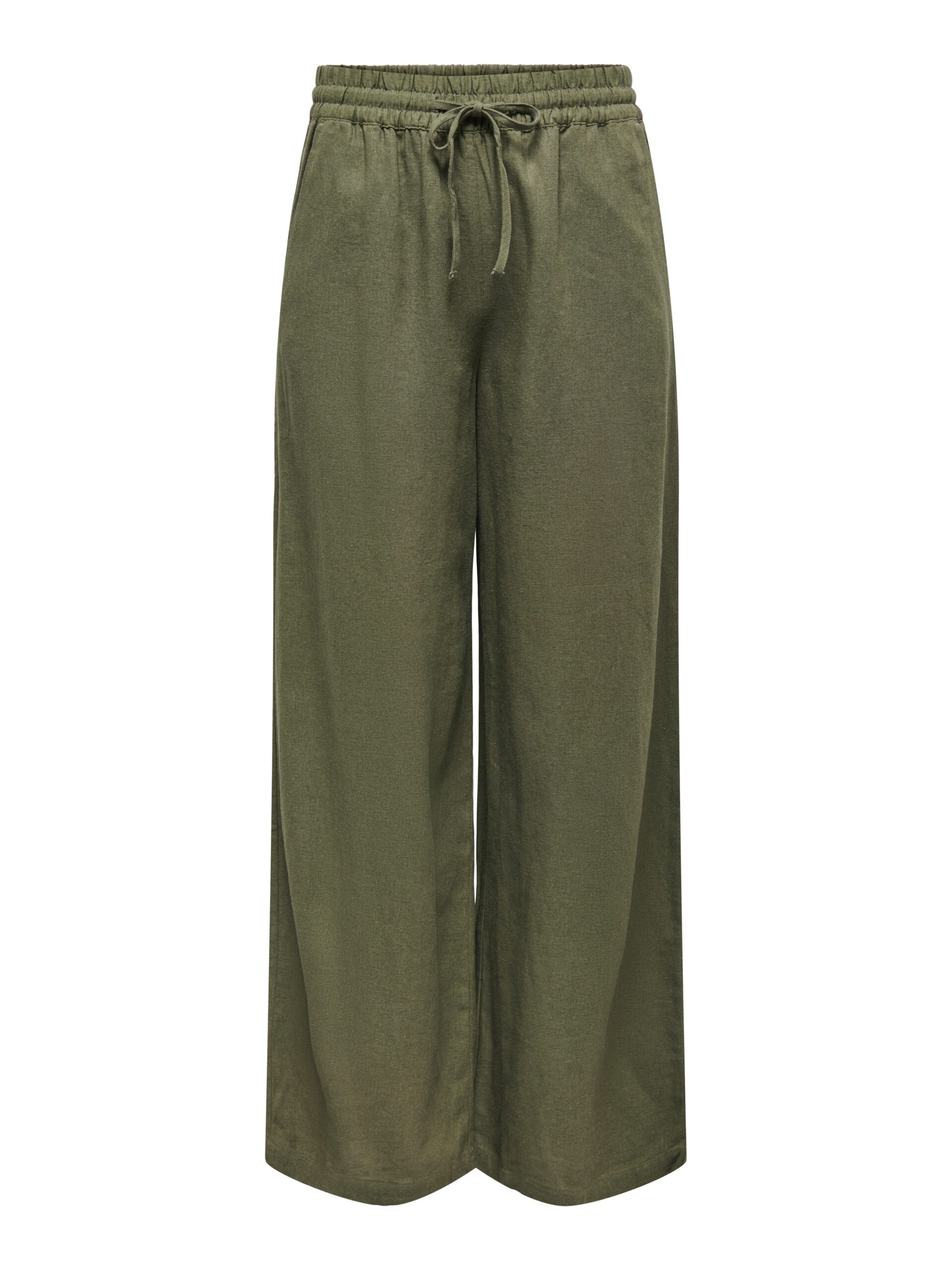 Linen Pants x Green.